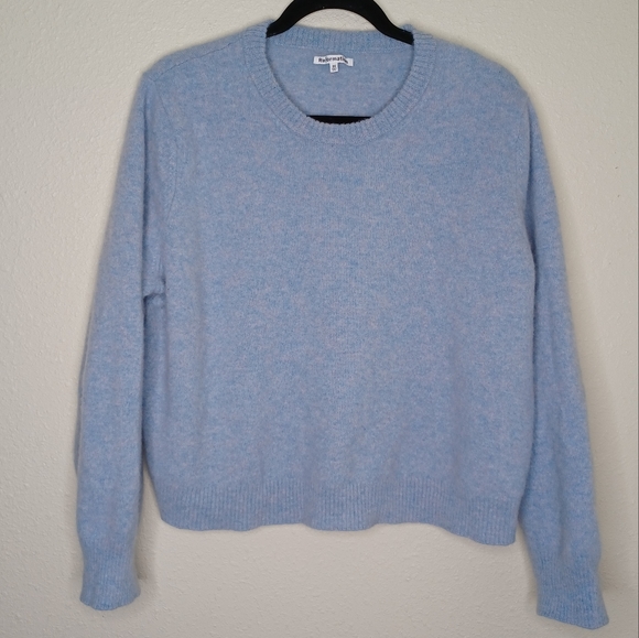 Reformation Sweaters - Reformation Blue Cashmere Sweater 3X